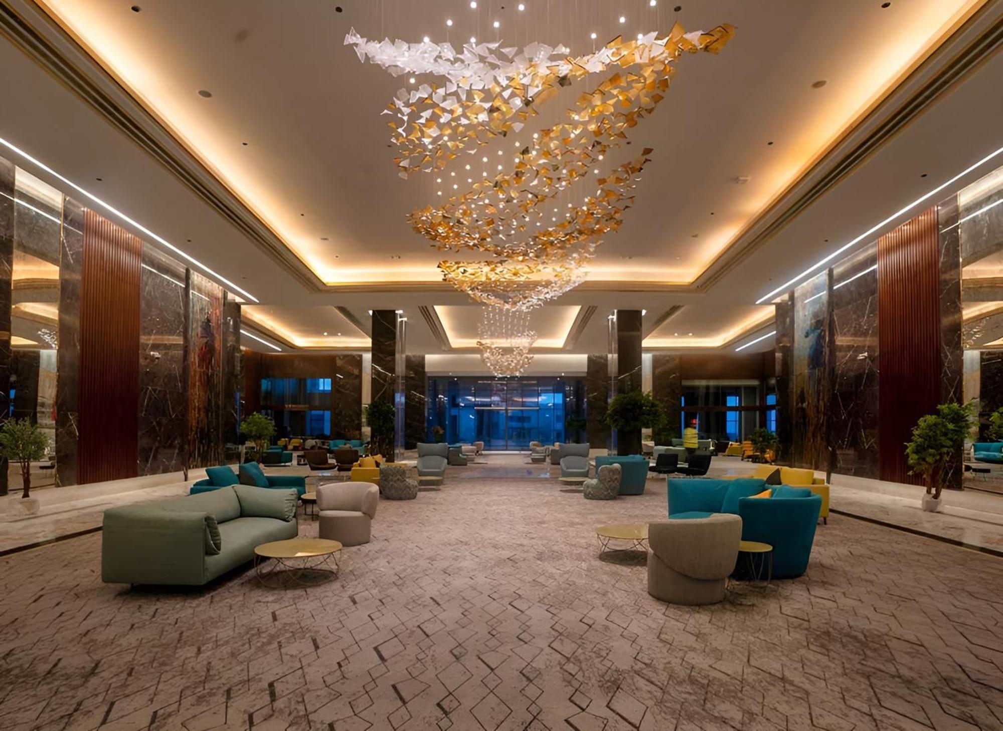 Rixos Premium Alamein 阿莱曼 外观 照片 The lobby of the hotel