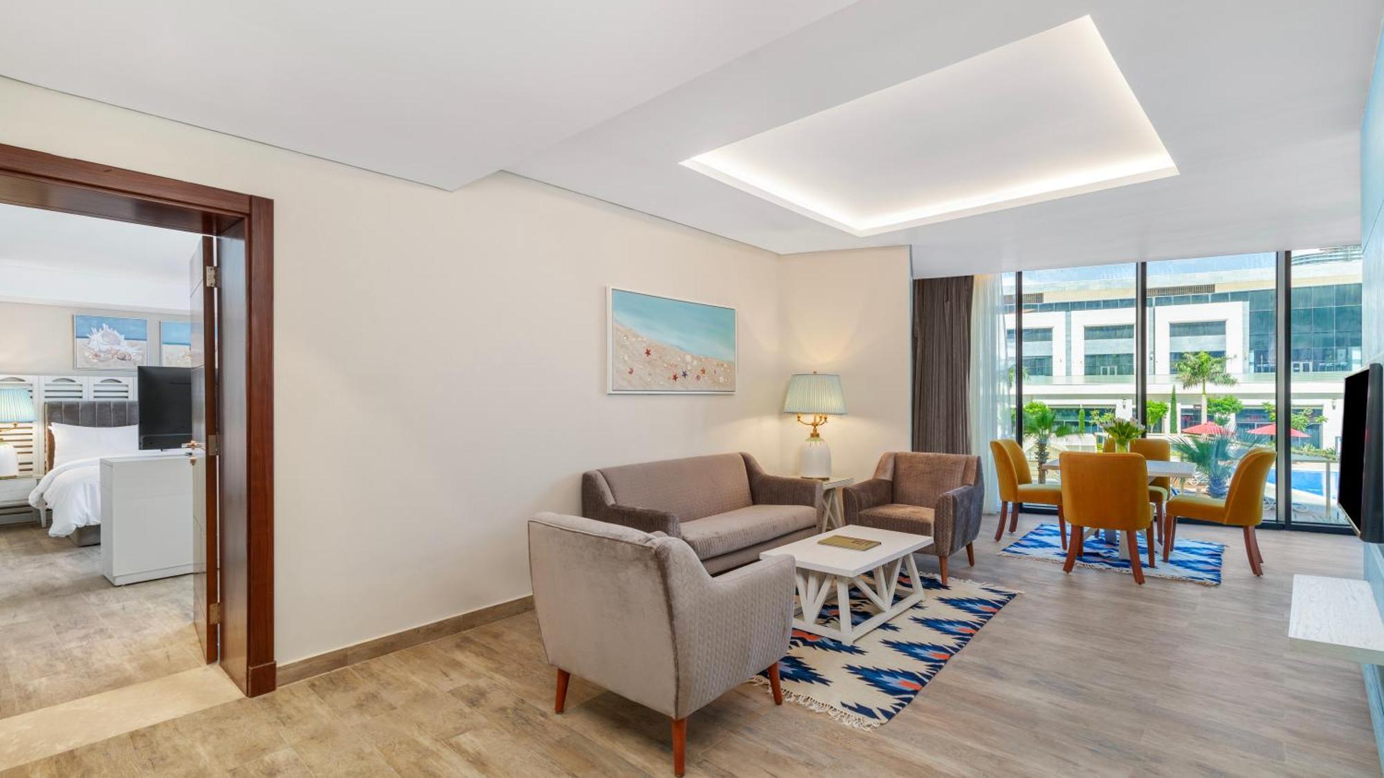 Rixos Premium Alamein 阿莱曼 客房 照片 Living room