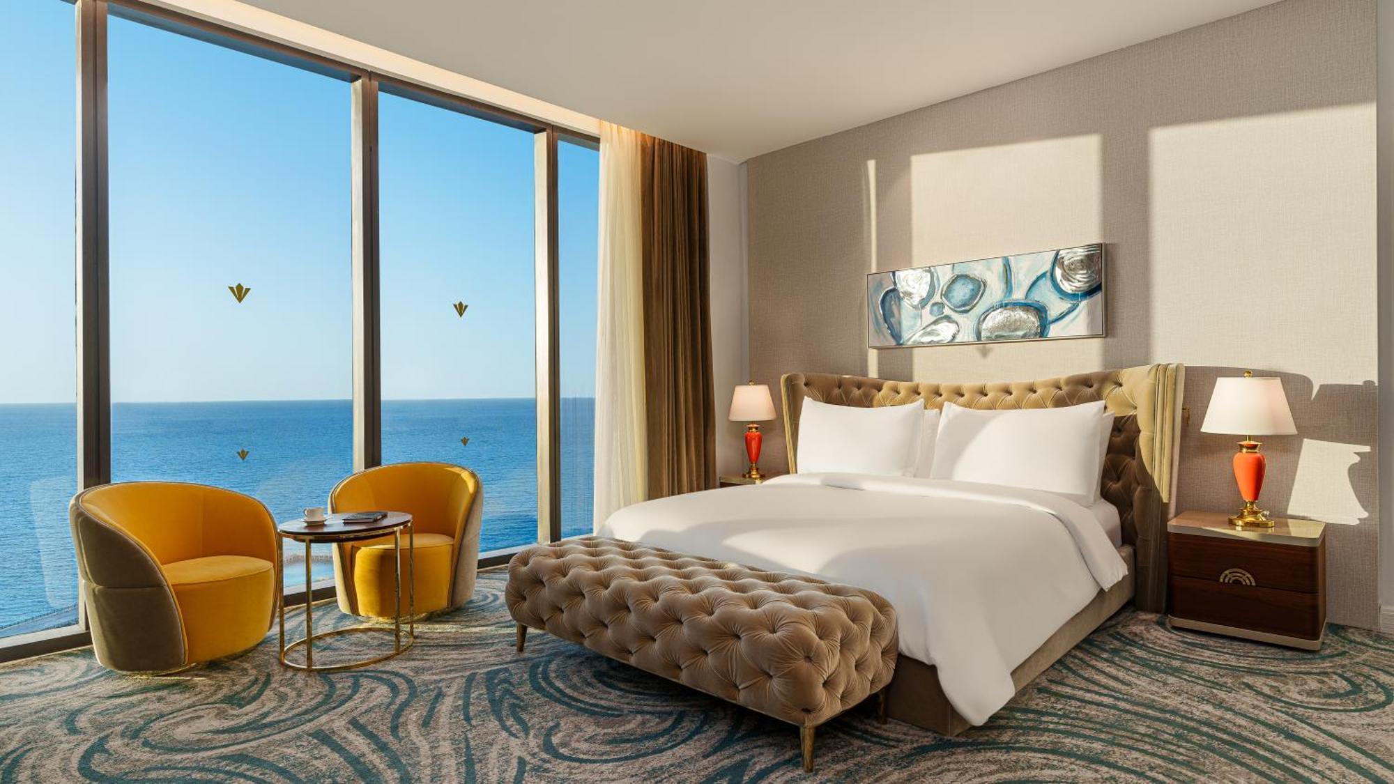 Rixos Premium Alamein 阿莱曼 客房 照片 A bedroom at the hotel