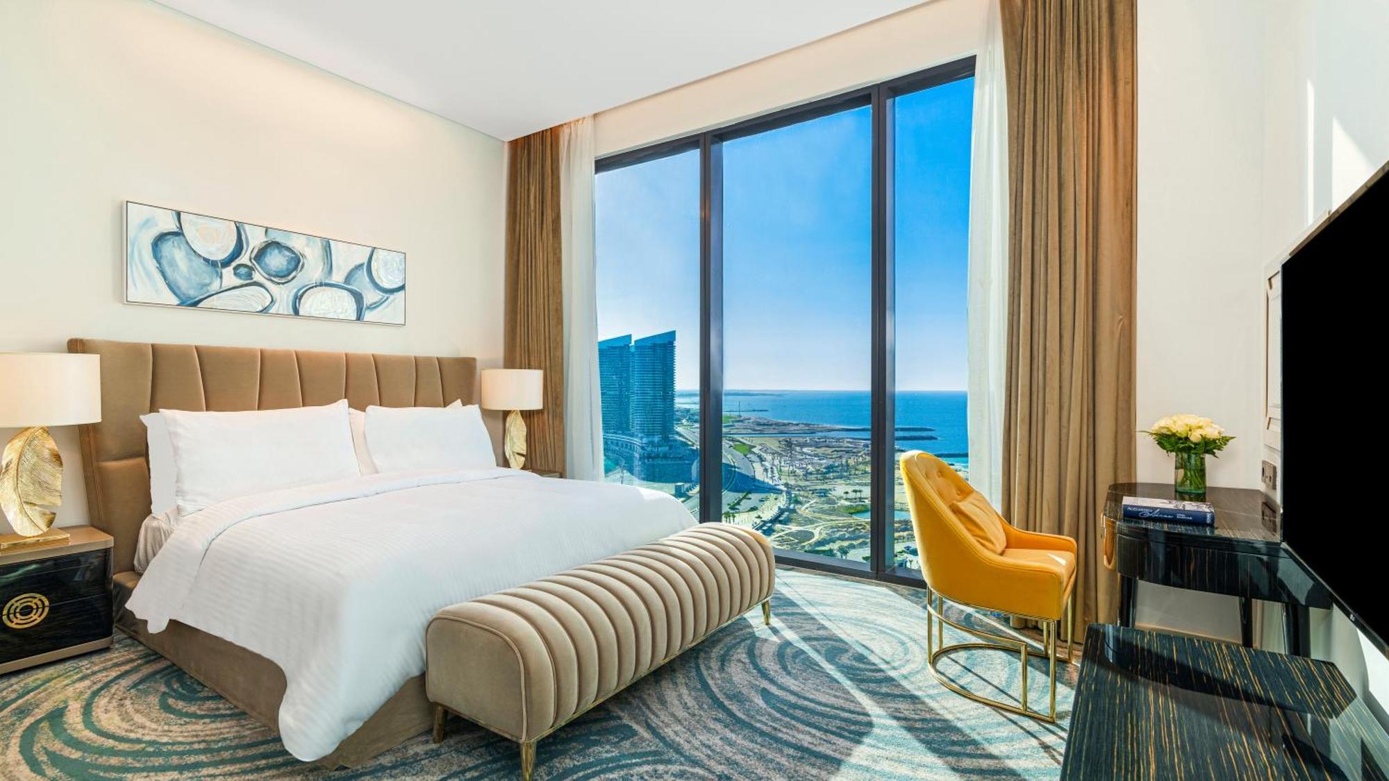 Rixos Premium Alamein 阿莱曼 客房 照片 A bedroom at the hotel