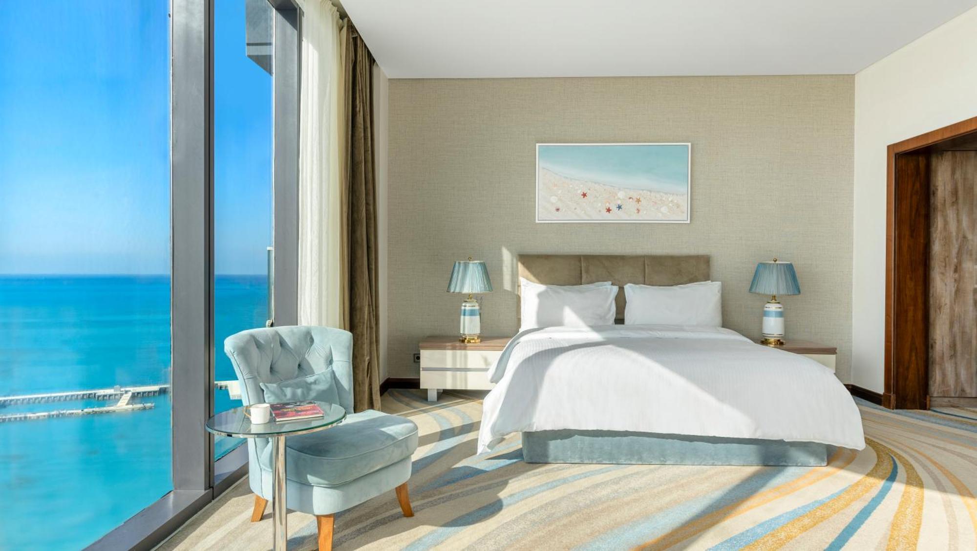 Rixos Premium Alamein 阿莱曼 客房 照片 A bedroom at the hotel