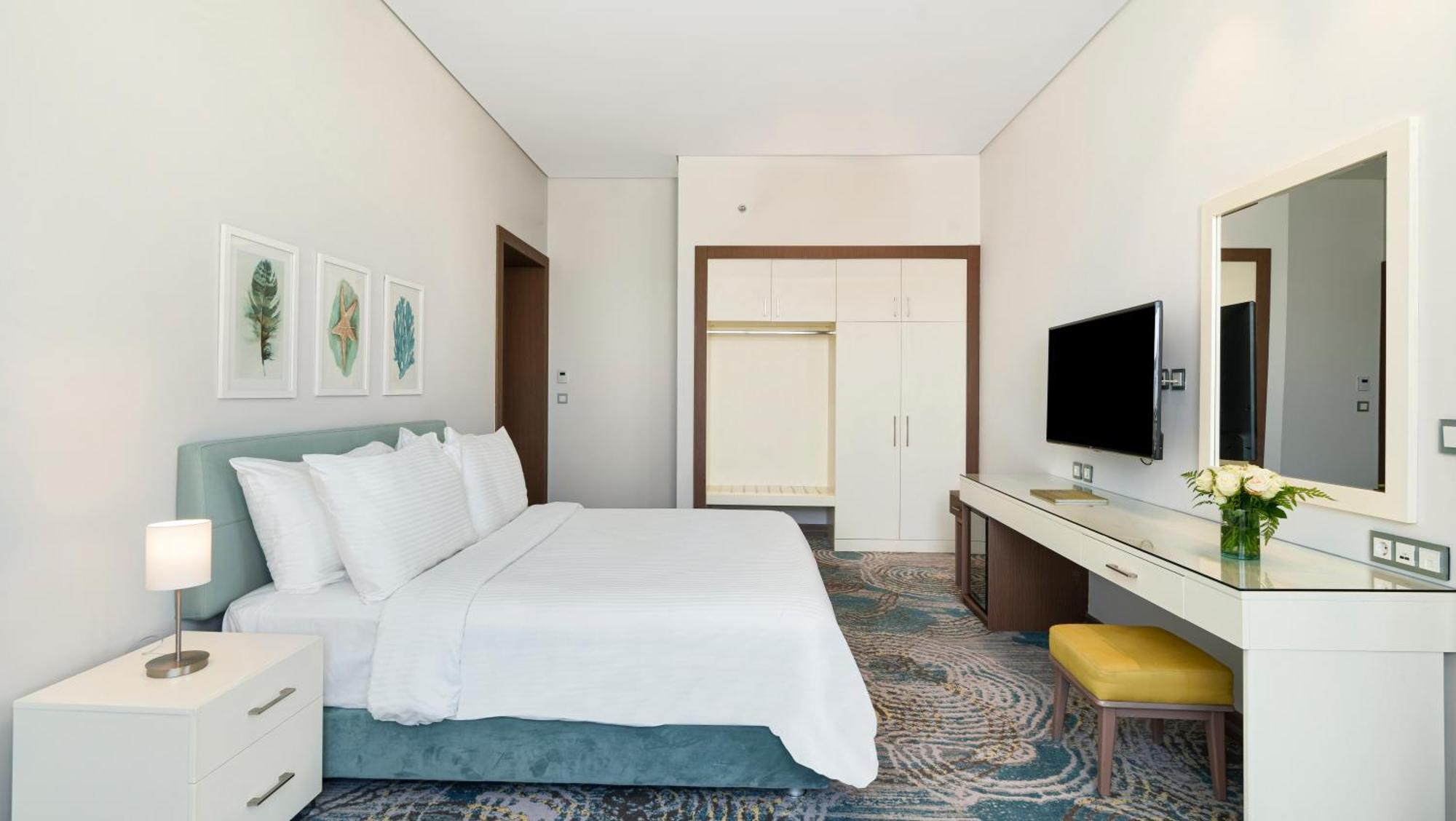 Rixos Premium Alamein 阿莱曼 客房 照片 A bedroom at the hotel