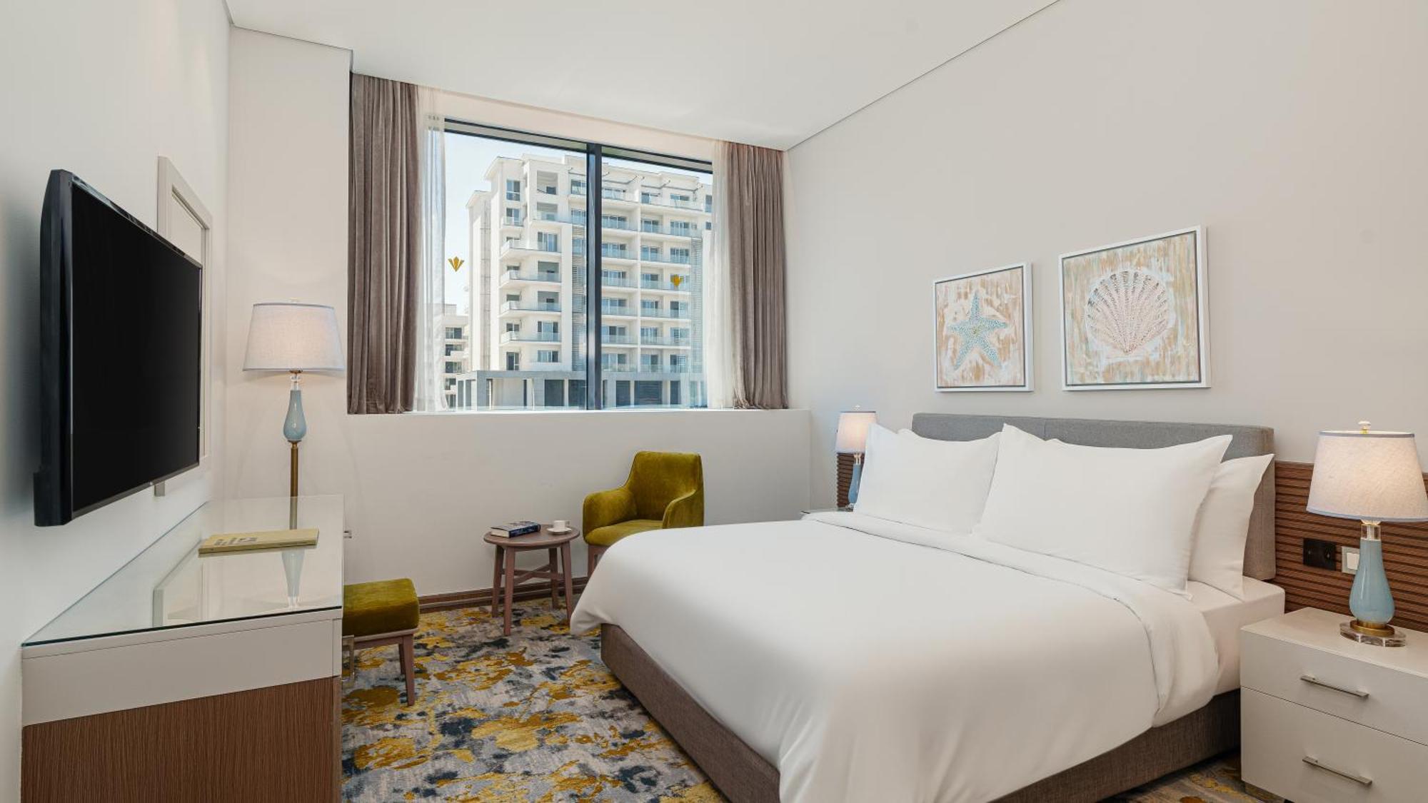 Rixos Premium Alamein 阿莱曼 客房 照片 A guest room at the hotel